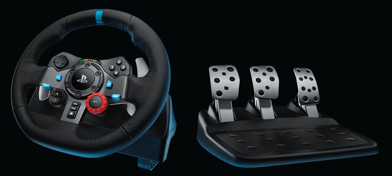 PlayStation4 - つよ　Logitech G29＋シフター＋GT SPORT Logitech G29 + Shifter PC/PS3/PS4 - Kierownice - Sklep